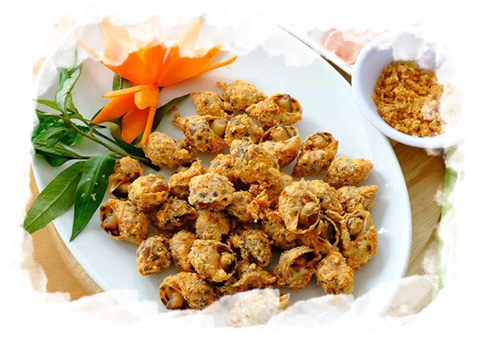 Ốc Hương Việt Nam Rang Muối Ớt